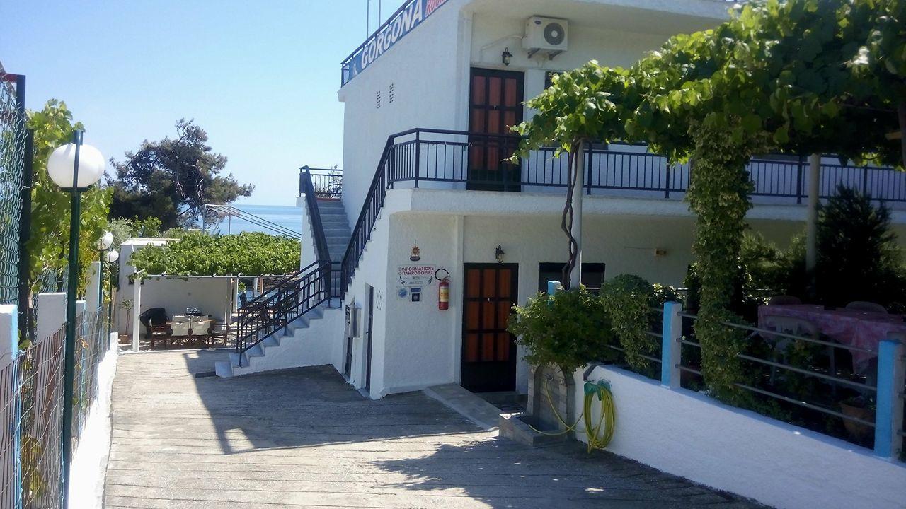 Gorgona Rooms Alikí 外观 照片